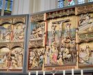 Nach der Restaurierung erstrahlt der spätmittelalterliche Altar in der Duderstädter Basilika St. Cyriakus in neuem Glanz.